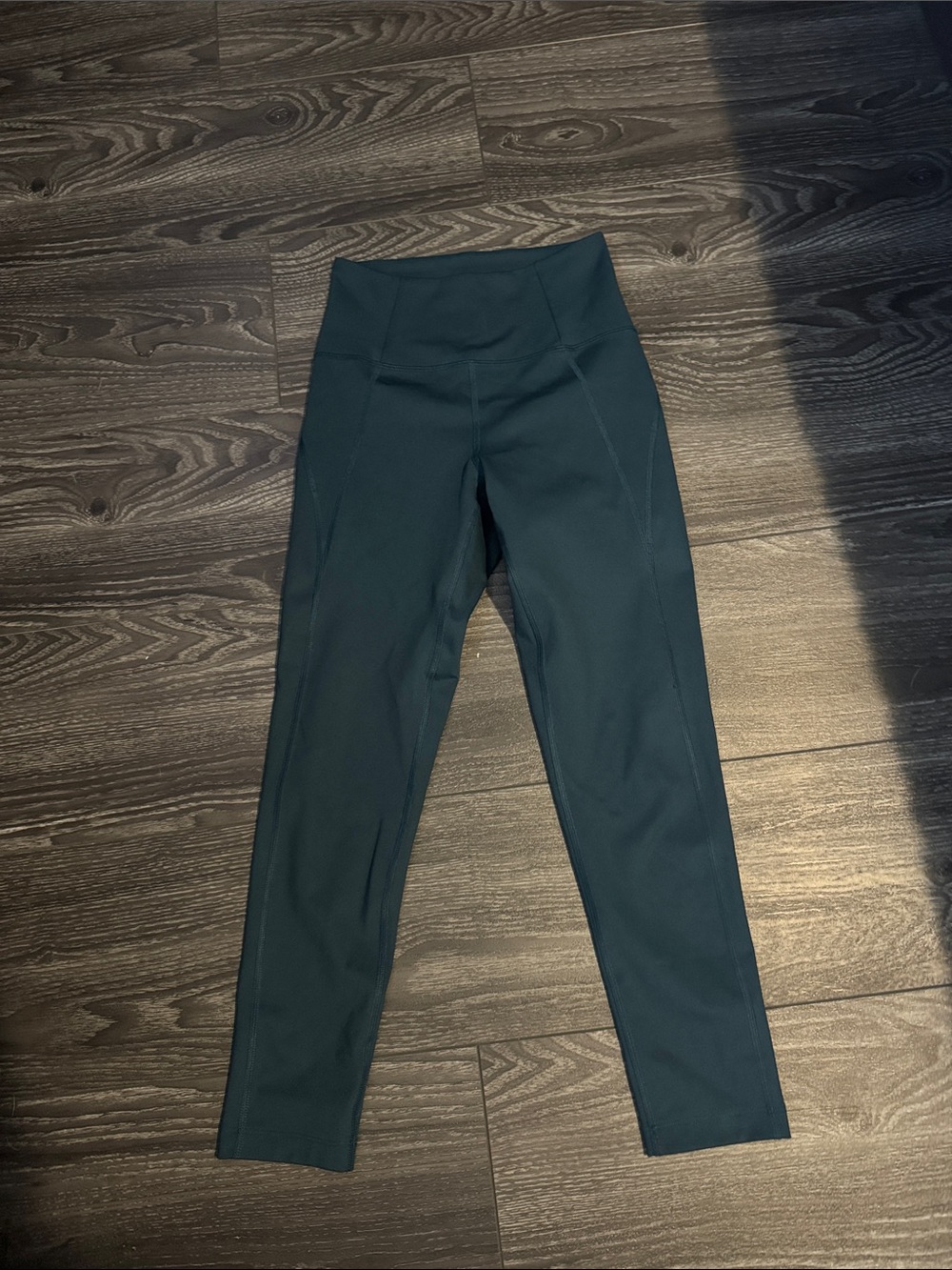 Girlfriend collective High-Waist Women's Leggings in Deep Teal